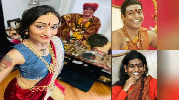 கைலாசாவில் நித்யானந்தா 