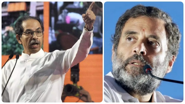 Uddhav Thackeray warns Rahul Gandhi for remarks on Savarkar Uddhav Thackeray warns Rahul Gandhi for remarks on Savarkar