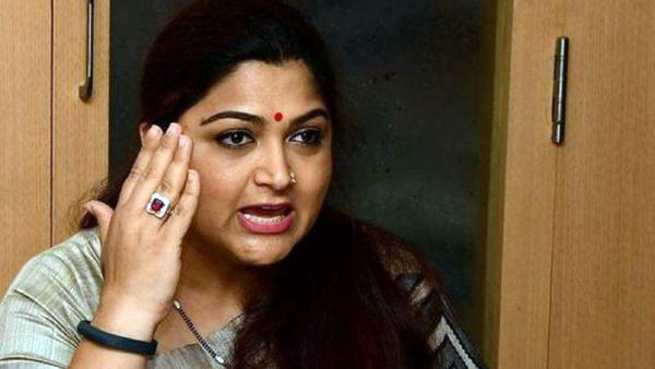 ட்விட்டரில் குஷ்பு மீது விமர்சனம் ட்விட்டரில் குஷ்பு மீது விமர்சனம்