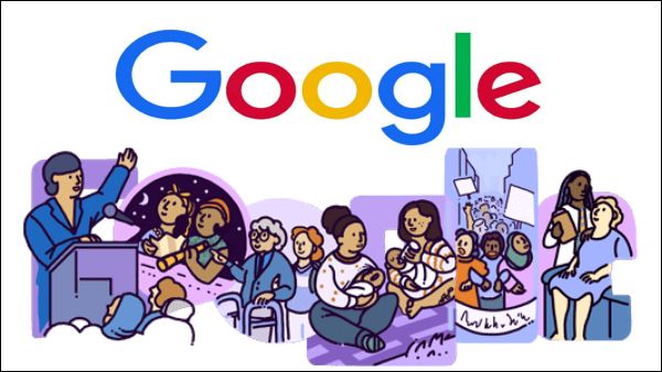 womens day is celebrated today: google featured a special doodle womens day is celebrated today: google featured a special doodle
