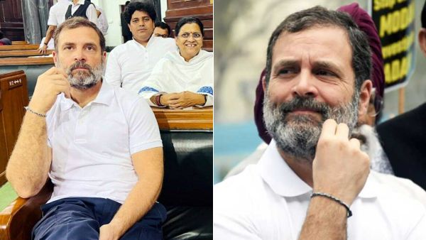 நாடாளுமன்றம் வந்த ராகுல் 