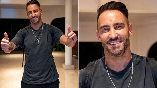 பெங்களூரு வந்த டூ ப்ளஸிஸ் 