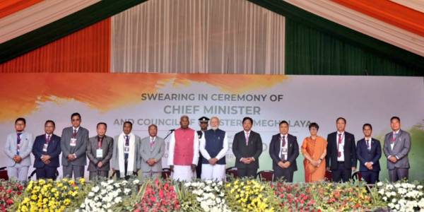Conrad Sangma sworn in as Meghalayas Chief Minister for the second time 
