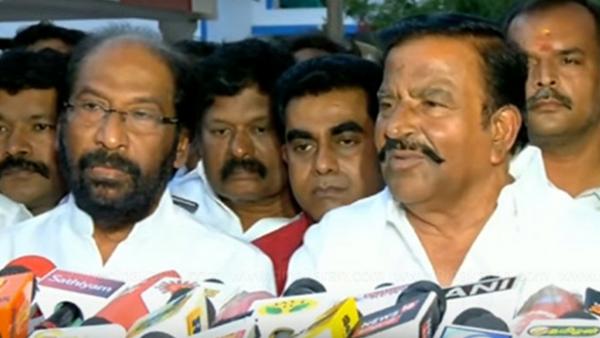 திருச்சி சிவா-கேஎன் நேரு சந்திப்பு 