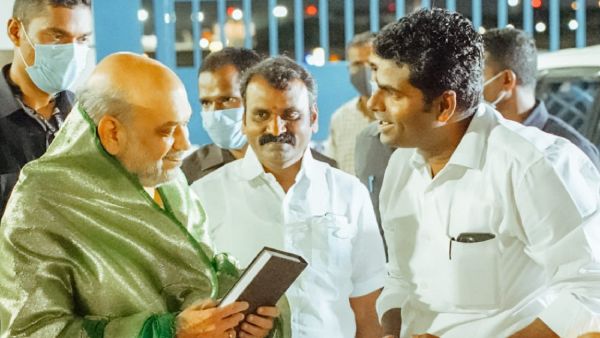 அமித் ஷா - அண்ணாமலை சந்திப்பு 