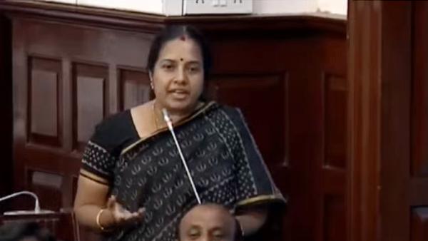 BJP Vanathi Srinivasan explains on Black Dress for Assembly BJP Vanathi Srinivasan explains on Black Dress for Assembly