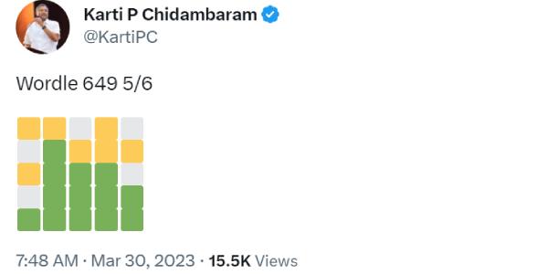 ட்விட்டரில் ஆக்டிவ் 