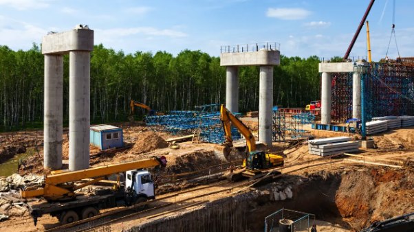  பாலம் கட்டுமானப் பணி 