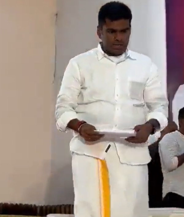 அண்ணாமலை பேட்டி 