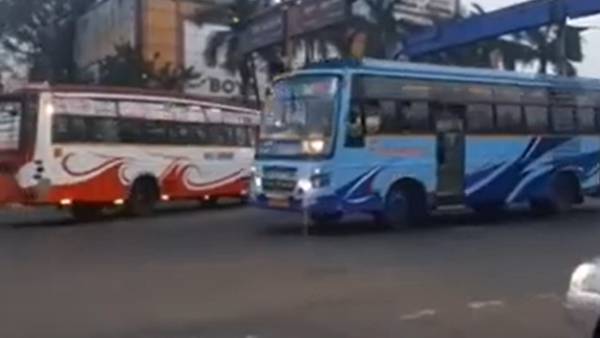 பஸ்கள் வழக்கம் போல இயங்கின 