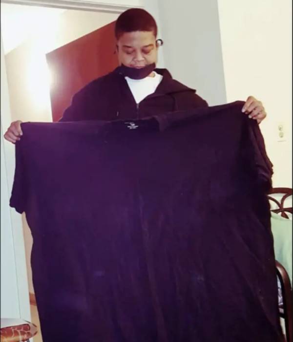 165 கிலோவாக குறைத்தார் 