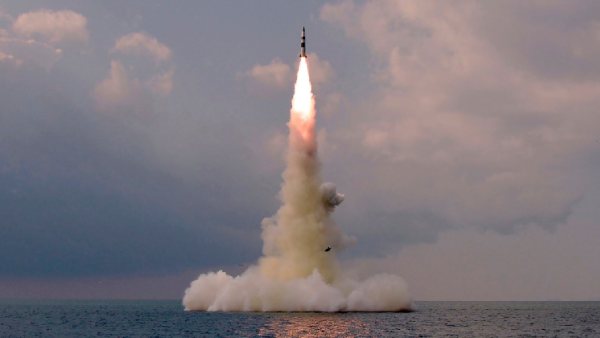 North Korea has launched a missile test in response to joint military exercises between the US and South Korea 