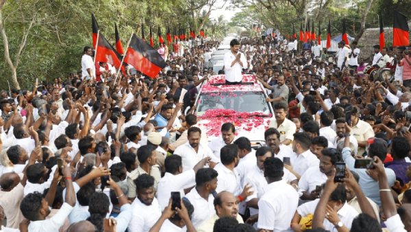 திருவாரூரில் உதயநிதி 