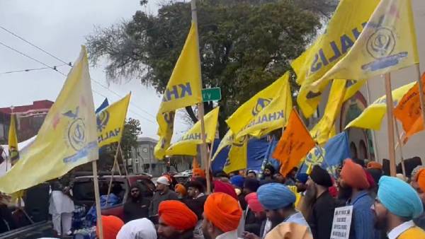 Indians rally against attack by Khalistan supporters in San Francisco 