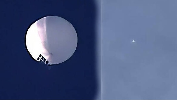 வான்பரப்பில் மர்ம பலூன் 