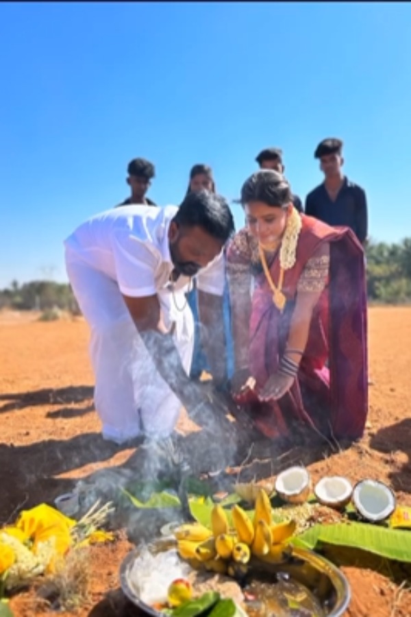 கிராமத்தில் கொண்டாட்டம்