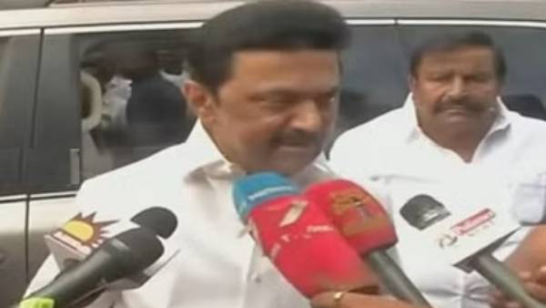 அண்ணா அறிவாலயத்தில் முதல்வர் பேட்டி