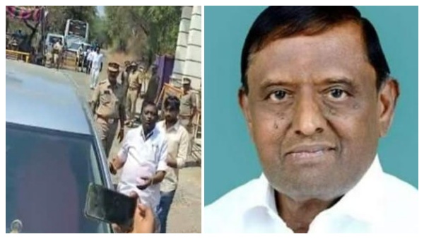 பாதியில் வெளியேறிய அதிமுக வேட்பாளர்