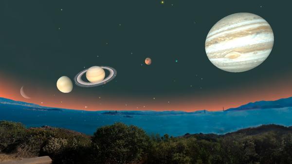 ஒரே வரிசையில் கிரகங்கள் 