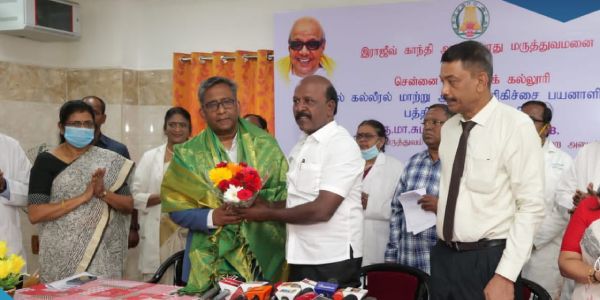 ஒரு மாதத்திற்கு 3500 முதல் 3700 பேர் டயாலிசிஸ்: