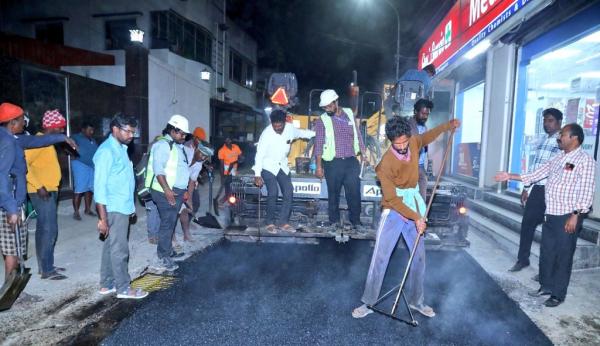 The Greater Chennai Corporation is rehabilitating 844 shelters and 362 roads