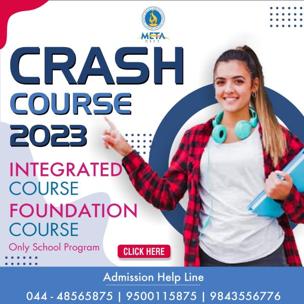 South Indias best NEET coaching centre META NEET ACADEMY NEET CRASH COURSE 
