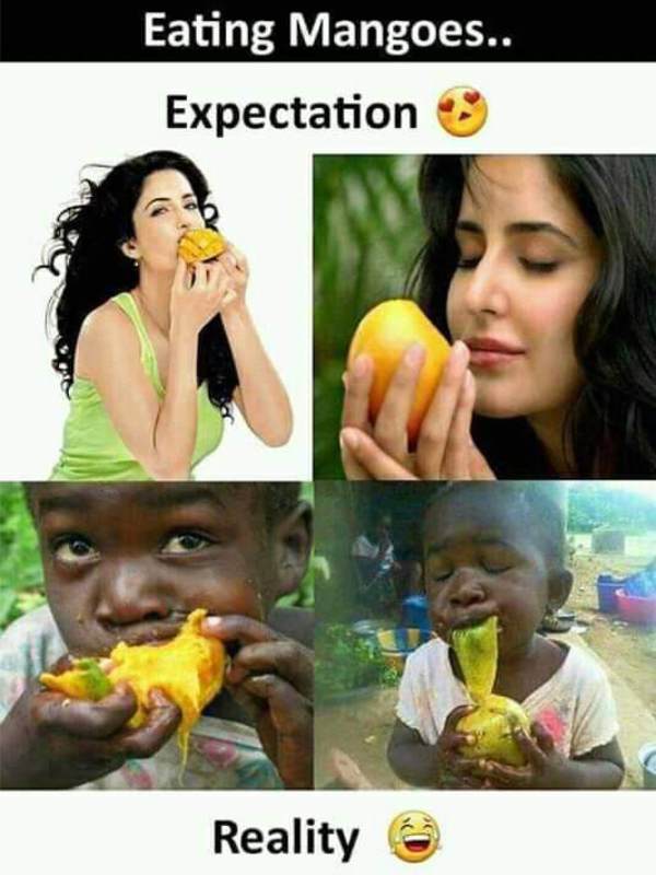 These are some jolly memes collection on mangoes.