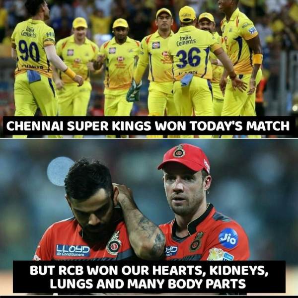 IPL 2023 : These are some jolly memes Collection on CSK vs RCB match