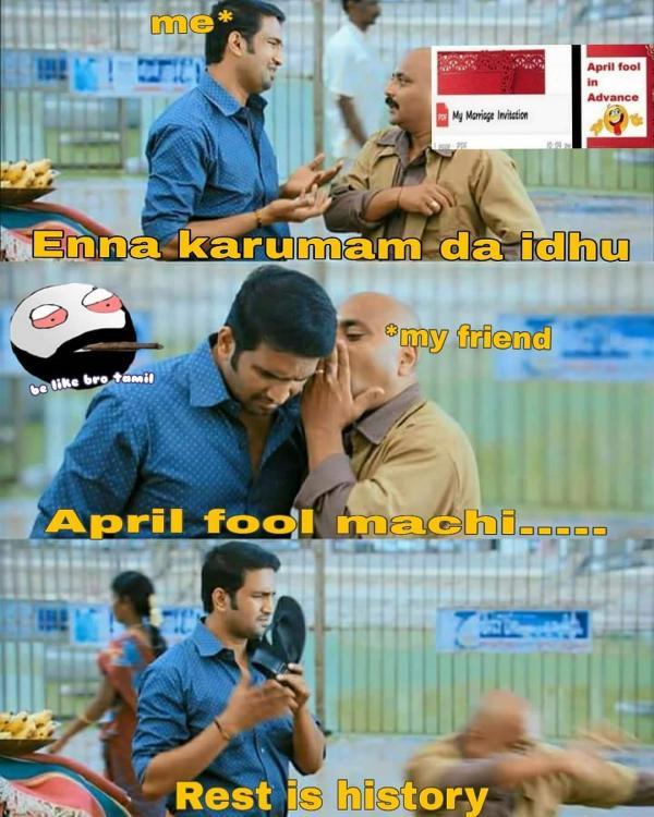These are some jolly memes collection on April month 1st date. 1-04-2023