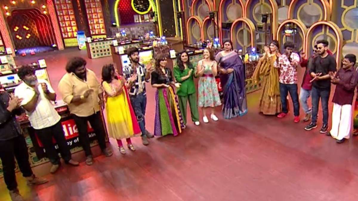 Cook with comali season 4 show this week VJ Vishals elimination and fans reaction 