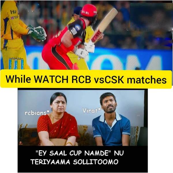 IPL 2023 : These are some jolly memes Collection on CSK vs RCB match