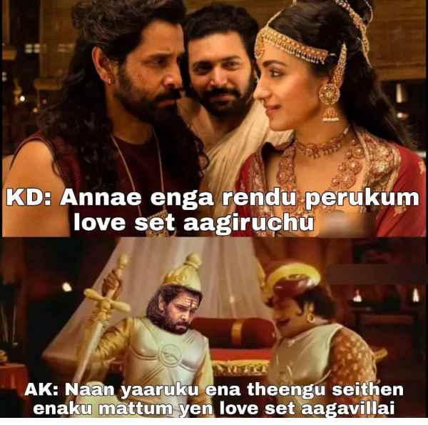 Funny memes collection on ponniyin selvan 2 28-04-2023