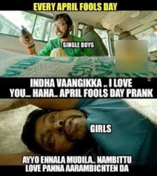 These are some jolly memes collection on April fool wishes.