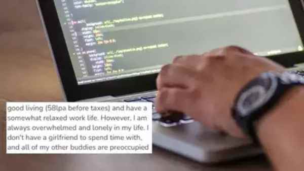 Bengaluru Techie says he always feel lonely despite Rs 58 Lakh Per Annum