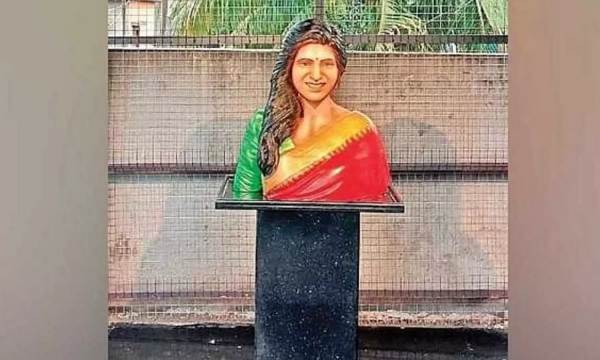 cinema special pujas were held to inaugurate the actress samantha temple built in andhra pradesh cinema special pujas were held to inaugurate the actress samantha temple built in andhra pradesh