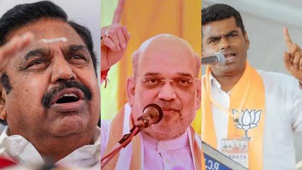 What is the 50- 50 demand from Amit Shah to Edappadi Palanisamy in the explosive Delhi meeting? 