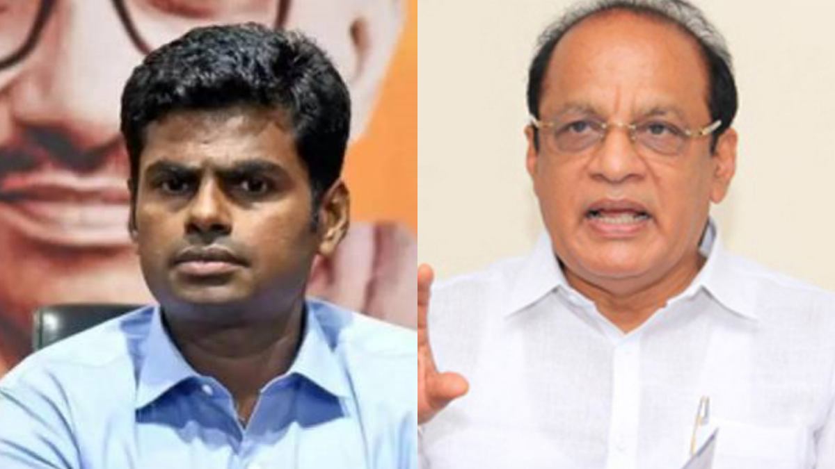 Cong leader Vinay Kumar says Bag with large amount of cash arrived in Ktaka in BJPs Annamalai chopper Cong leader Vinay Kumar says Bag with large amount of cash arrived in Ktaka in BJPs Annamalai chopper