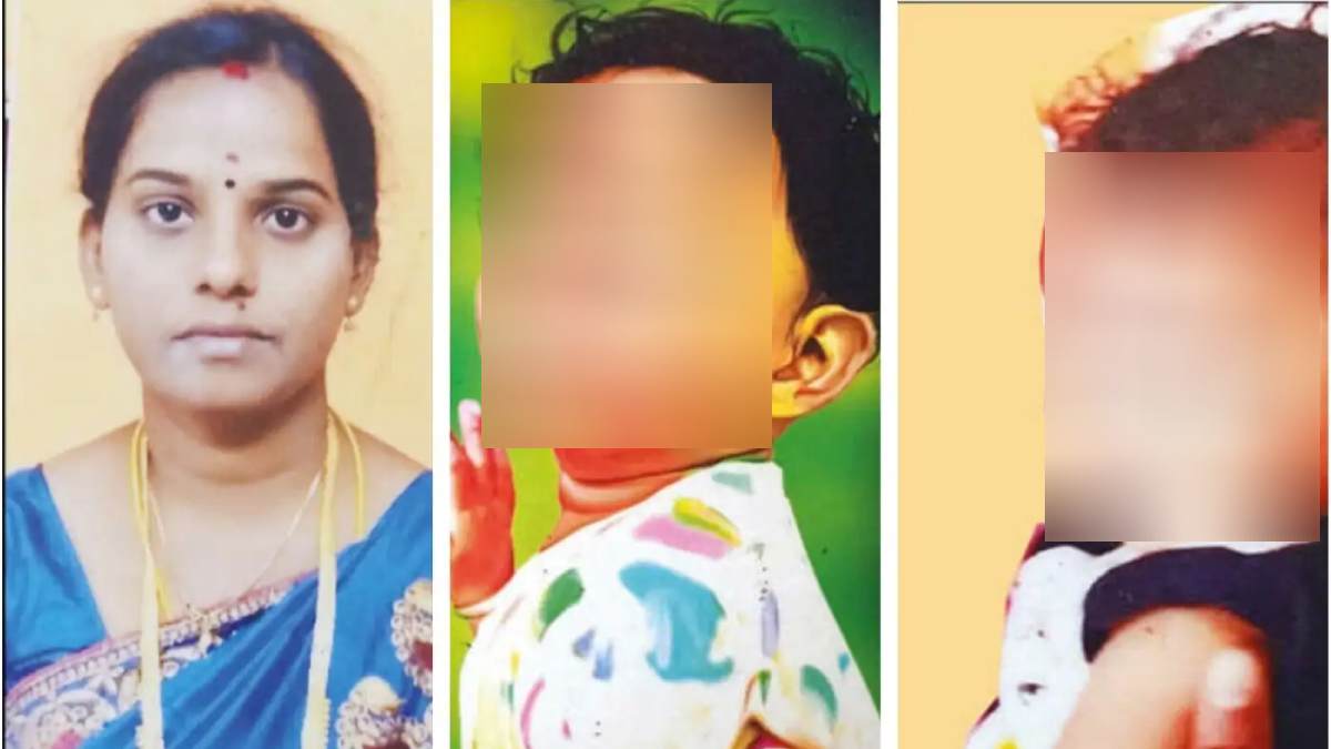 Where did the police recover the 3 bodies including young woman and what happened in thiruvannamalai