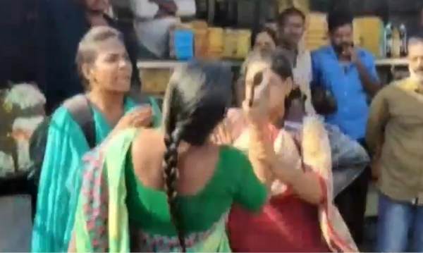 Niranjana and her elder sister Nandini, were allegedly attacked by BJP in thiruvarur 