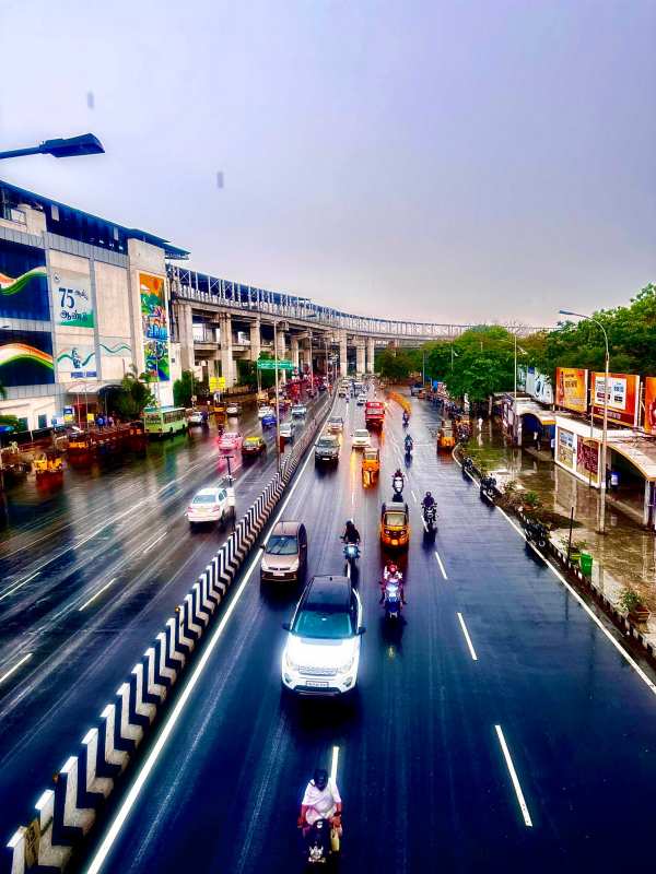 Chennai Rains: Its raining here in Chennai with thunders twitter post 