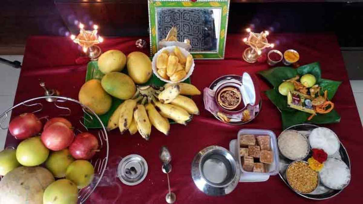 Sobakiruthu Tamil New Year Vishu Kani darshan tomorrow in Kanyakumari temples 13-04-2023