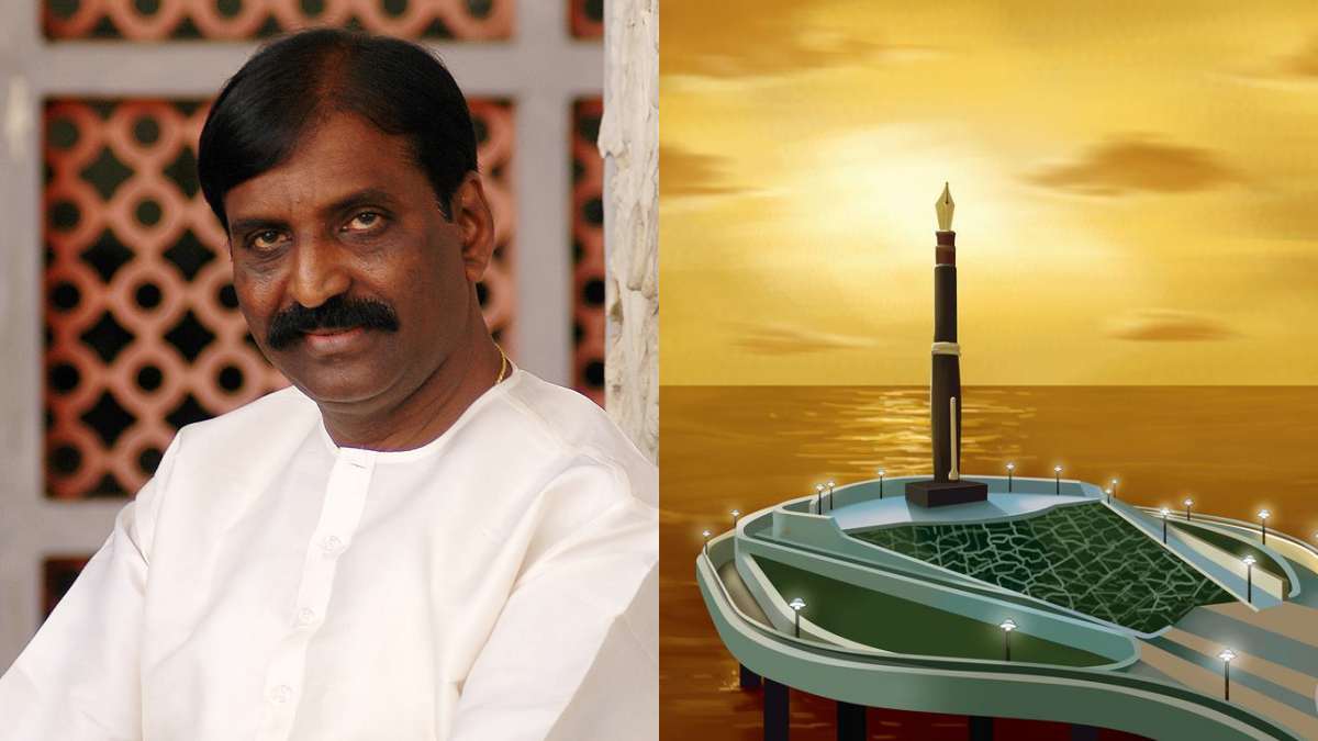 Kalaignar karunanidhi pen also writes in the air - Vairamuthu Tweet Kalaignar karunanidhi pen also writes in the air - Vairamuthu Tweet