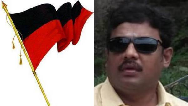 Who is this Thanjavur DMK Executive and why did he take sudden decision Who is this Thanjavur DMK Executive and why did he take sudden decision
