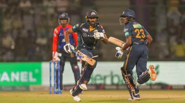  Vijay Shankar and Sai Sudharsan holds Gujarat titans to victory path in IPL