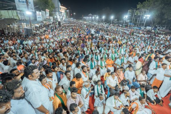 Appreciation ceremony held in Thanjavur for Annamalai! BJP ahead of DMK! 
