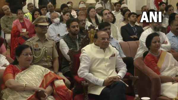 Union Ministers, Governors listen 100th episode of PM Modis Mann Ki Baat 