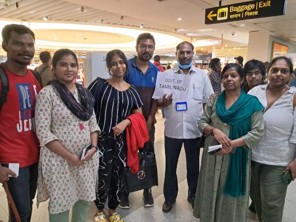 Including 9 Tamils 360 Indians rescued from Sudan by Indian external affiars ministry Including 9 Tamils 360 Indians rescued from Sudan by Indian external affiars ministry