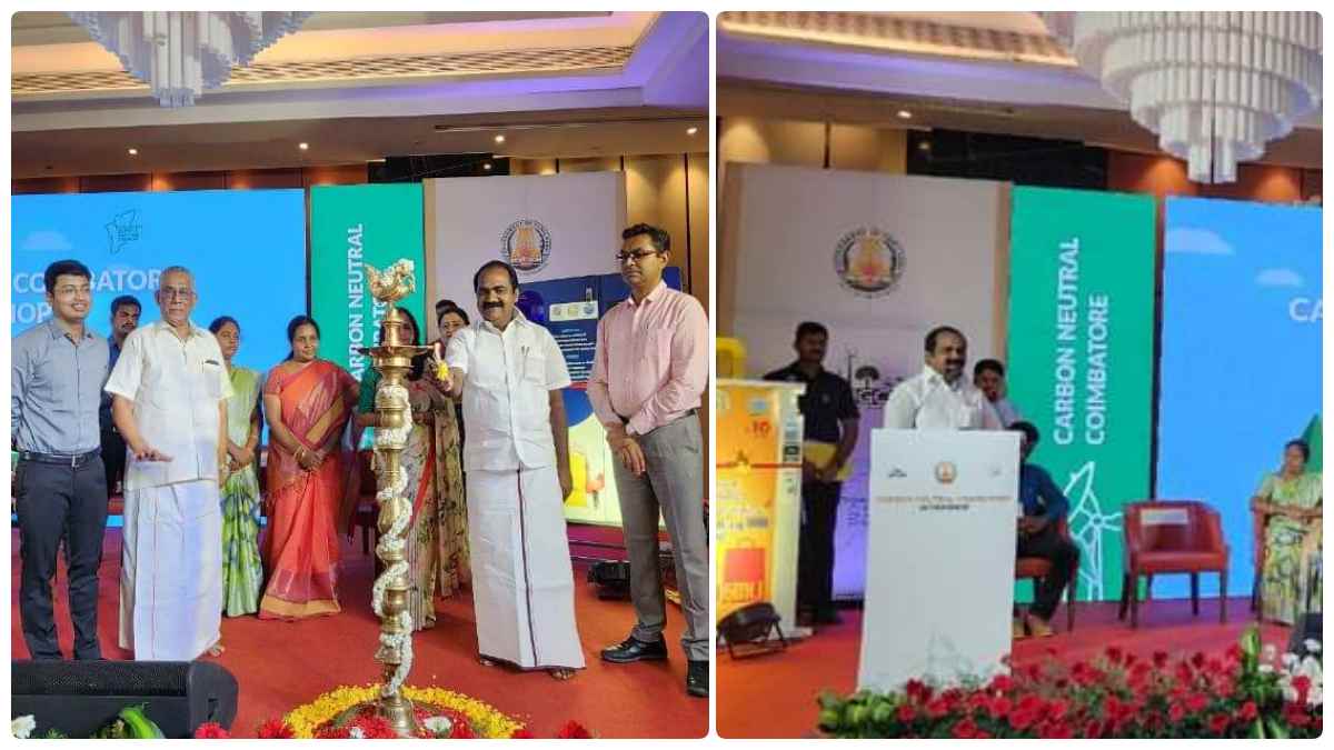  Tamil Nadu minister launches Carbon neutral Coimbatore project first in state