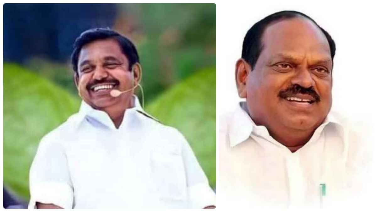 OPS supporter Vaithilingam attacks Edappadi palanisamy at trichy meeting OPS supporter Vaithilingam attacks Edappadi palanisamy at trichy meeting