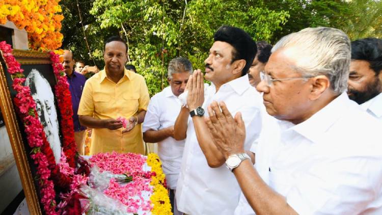 Chief Minister Stalin spoke in Malayalam while participating in the centenary celebrations of the Vaikom protest 